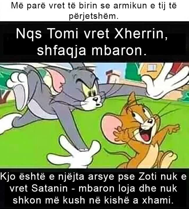 Tom dhe Xherri - Zoti dhe Satani