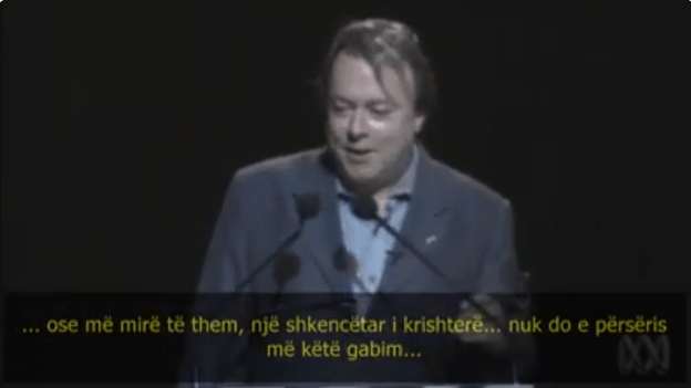 christopher hitchens historia e fese